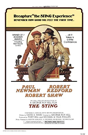 Capa do filme The Sting