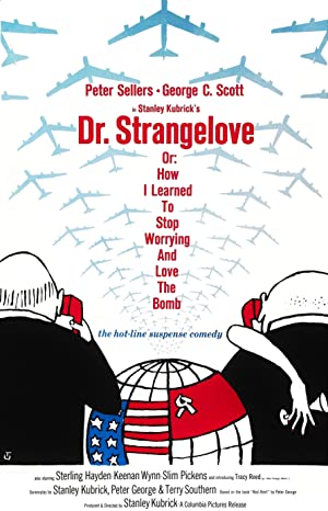 Capa do filme Dr. Strangelove or: How I Learned to Stop Worrying and Love the Bomb