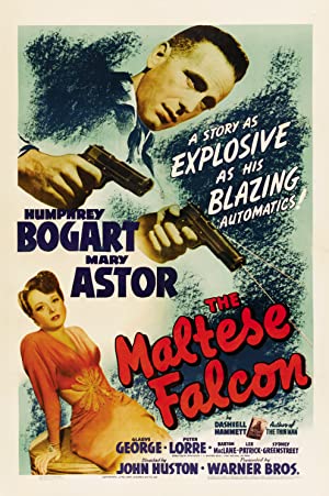 Capa do filme The Maltese Falcon