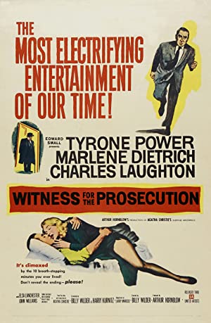 Capa do filme Witness for the Prosecution