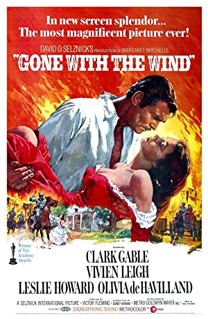 Capa do filme Gone with the Wind
