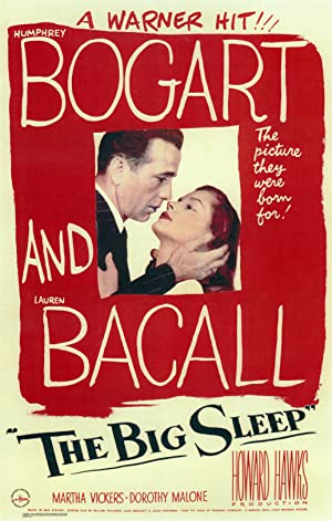 Capa do filme The Big Sleep