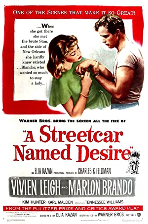 Capa do filme A Streetcar Named Desire