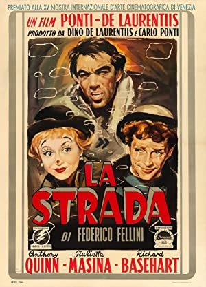 Capa do filme La strada