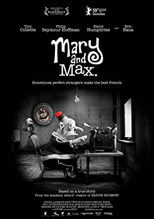 Capa do filme Mary e Max: Uma Amizade Diferente