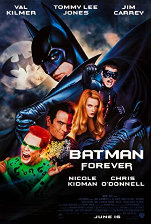 Capa do filme Batman Forever