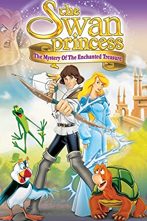 Capa do filme The Swan Princess: The Mystery of the Enchanted Treasure