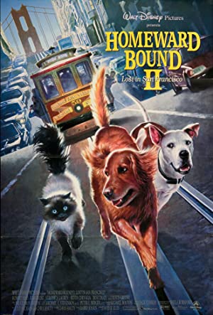 Capa do filme Homeward Bound II: Lost in San Francisco