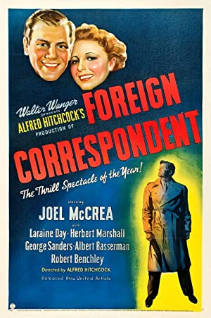 Capa do filme Foreign Correspondent