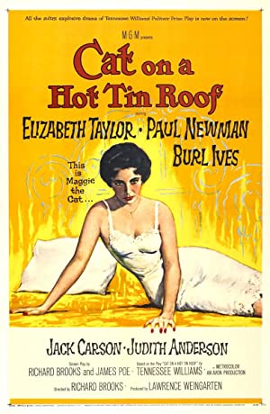 Capa do filme Cat on a Hot Tin Roof