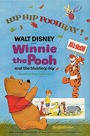 Capa do filme Winnie the Pooh and the Blustery Day