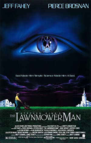 Capa do filme The Lawnmower Man