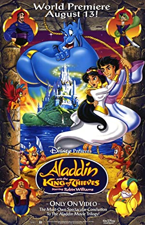 Capa do filme Aladdin and the King of Thieves