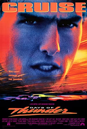 Capa do filme Days of Thunder