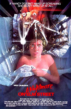 Capa do filme A Nightmare on Elm Street