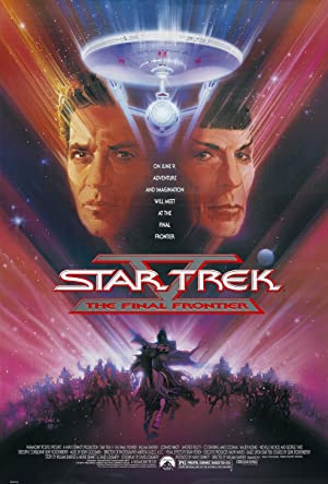 Capa do filme Star Trek V: The Final Frontier