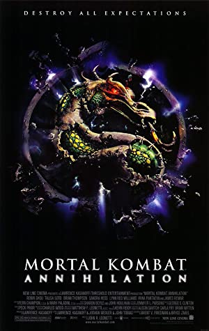 Capa do filme Mortal Kombat: A Aniquilação