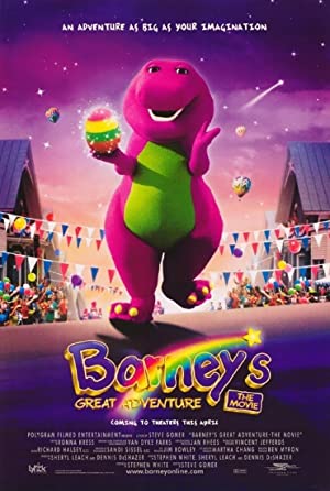 Capa do filme Barney's Great Adventure