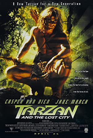 Capa do filme Tarzan and the Lost City