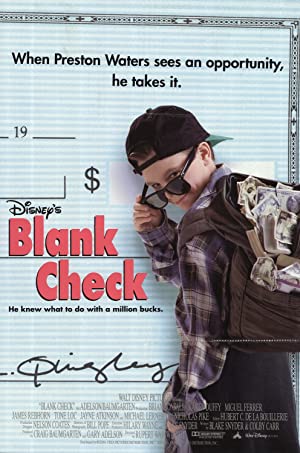 Capa do filme Blank Check