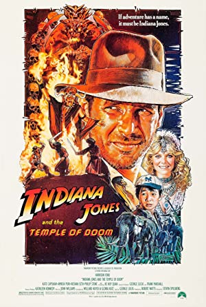 Capa do filme Indiana Jones and the Temple of Doom