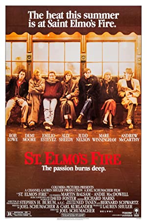 Capa do filme St. Elmo's Fire