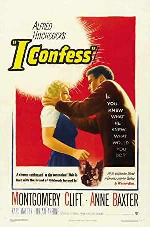 Capa do filme I Confess