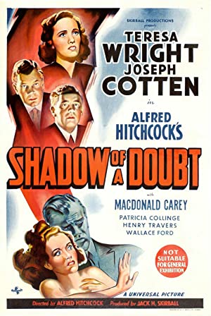 Capa do filme Shadow of a Doubt