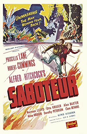 Capa do filme Saboteur