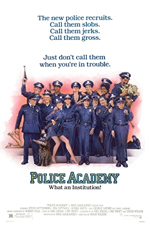 Capa do filme Loucademia de Polícia