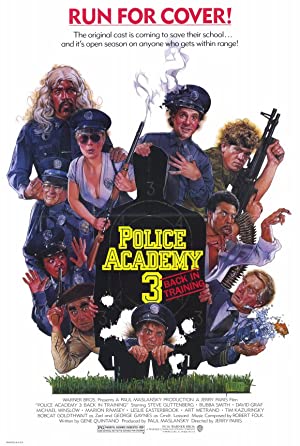 Capa do filme Police Academy 3: Back in Training