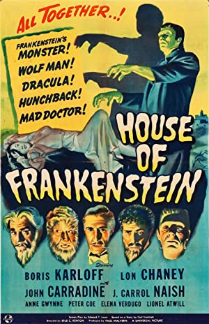 Capa do filme House of Frankenstein