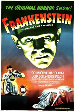 Capa do filme Frankenstein