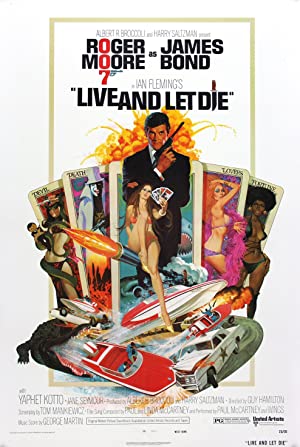 Capa do filme Live and Let Die