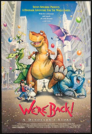 Capa do filme We're Back! A Dinosaur's Story