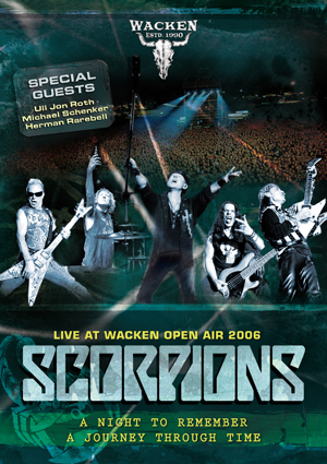 Capa do filme Scorpions: Live at Wacken Open Air 2006 - A Night to Remember: A Journey Through Time