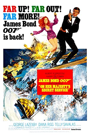 Capa do filme On Her Majesty's Secret Service