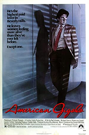 Capa do filme American Gigolo