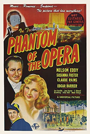 Capa do filme Phantom of the Opera