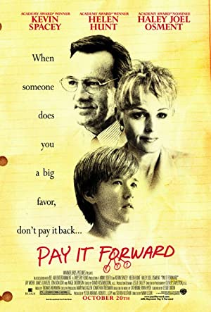 Capa do filme Pay It Forward