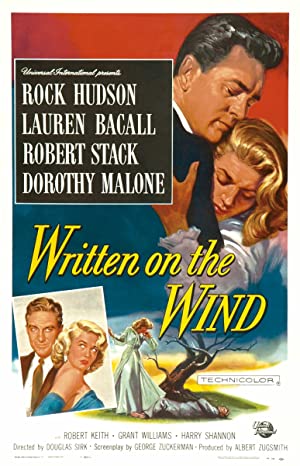 Capa do filme Written on the Wind