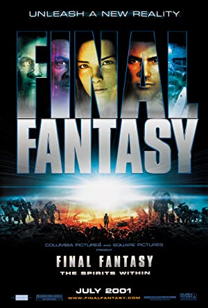 Capa do filme Final Fantasy: The Spirits Within