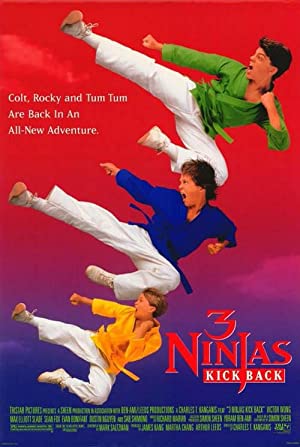 Capa do filme 3 Ninjas Kick Back