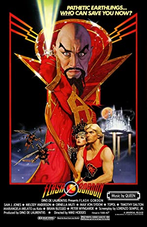 Capa do filme Flash Gordon