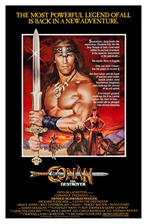 Capa do filme Conan the Destroyer