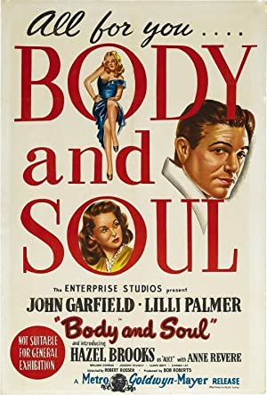 Capa do filme Body and Soul