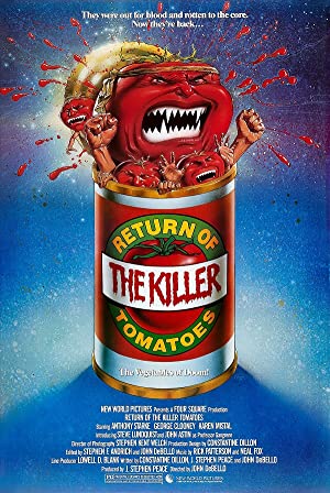 Capa do filme Return of the Killer Tomatoes!