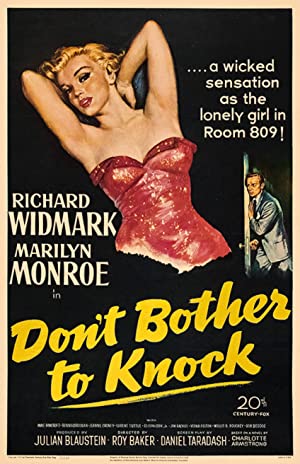 Capa do filme Don't Bother to Knock