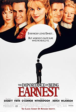 Capa do filme The Importance of Being Earnest