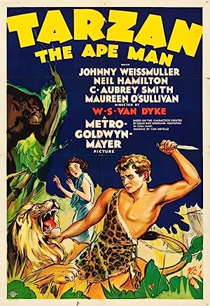 Capa do filme Tarzan the Ape Man